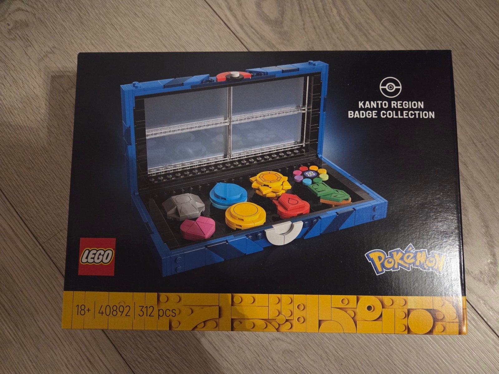 LEGO Pokémon Kanto Regio Badge Collectie, Ophalen of Verzenden, Nieuw