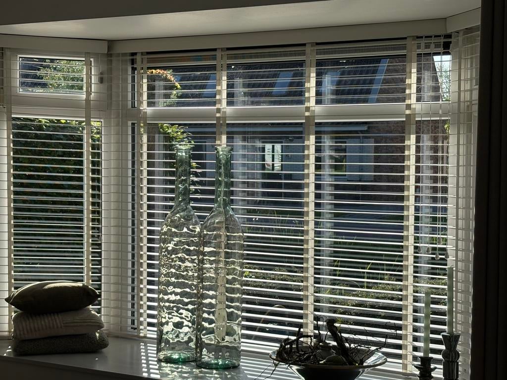 Houten luxaflex, Huis en Inrichting, Ophalen, Zo goed als nieuw