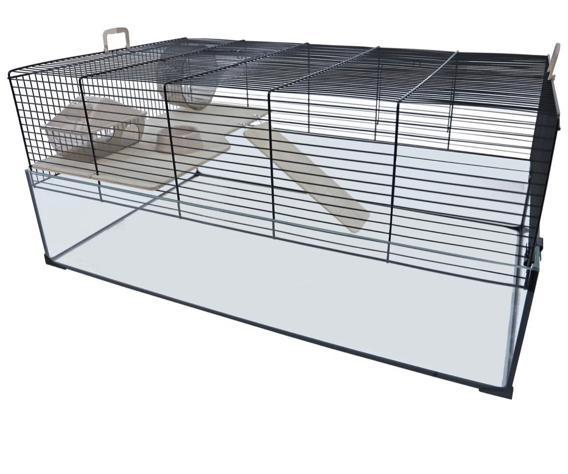 Mooie grote hamsterkooi / knaagdierenkooi & veel toebehoren, Dieren en Toebehoren, Knaagdieren en Konijnen | Hokken en Kooien