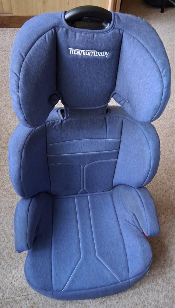 Titanium Baby autostoel - Comfortabel en Veilig, Autogordel of Isofix, 15 t/m 36 kg, Verstelbare rugleuning, Zo goed als nieuw