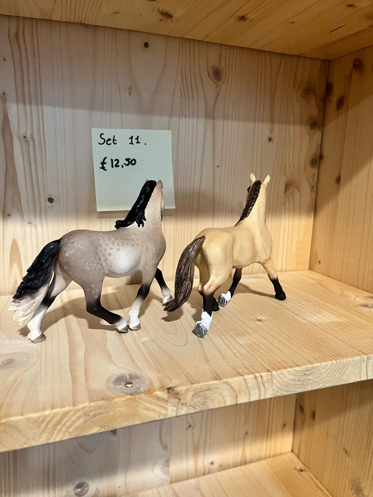 Schleich paarden set 11 - 2st, Ophalen of Verzenden, Zo goed als nieuw, Jongen of Meisje