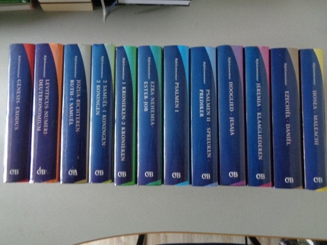 Studiebijbel Oude Testament -  12 delen compleet, Ophalen, Christendom | Katholiek, M.J. Paul - G van de Brink - J.C. Bette, Zo goed als nieuw
