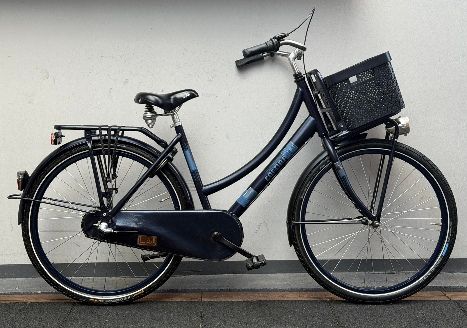 Cortina U4 transport, 26 inch, complete/nette meidenfiets, Fietsen en Brommers, Fietsen | Meisjes, Terugtraprem, Versnellingen