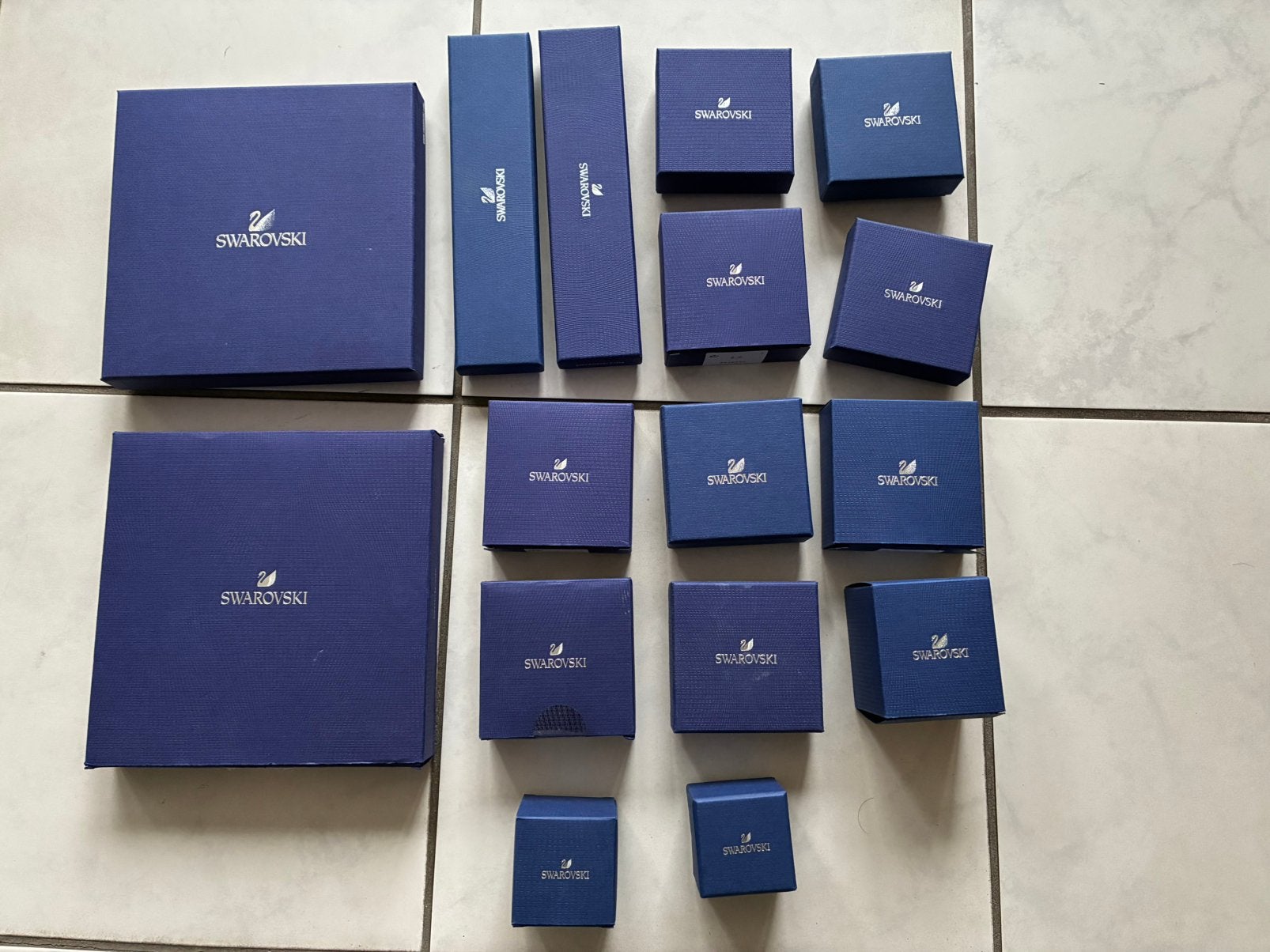 Swaroski lege dozen, Ophalen of Verzenden, Zo goed als nieuw, Figuurtje