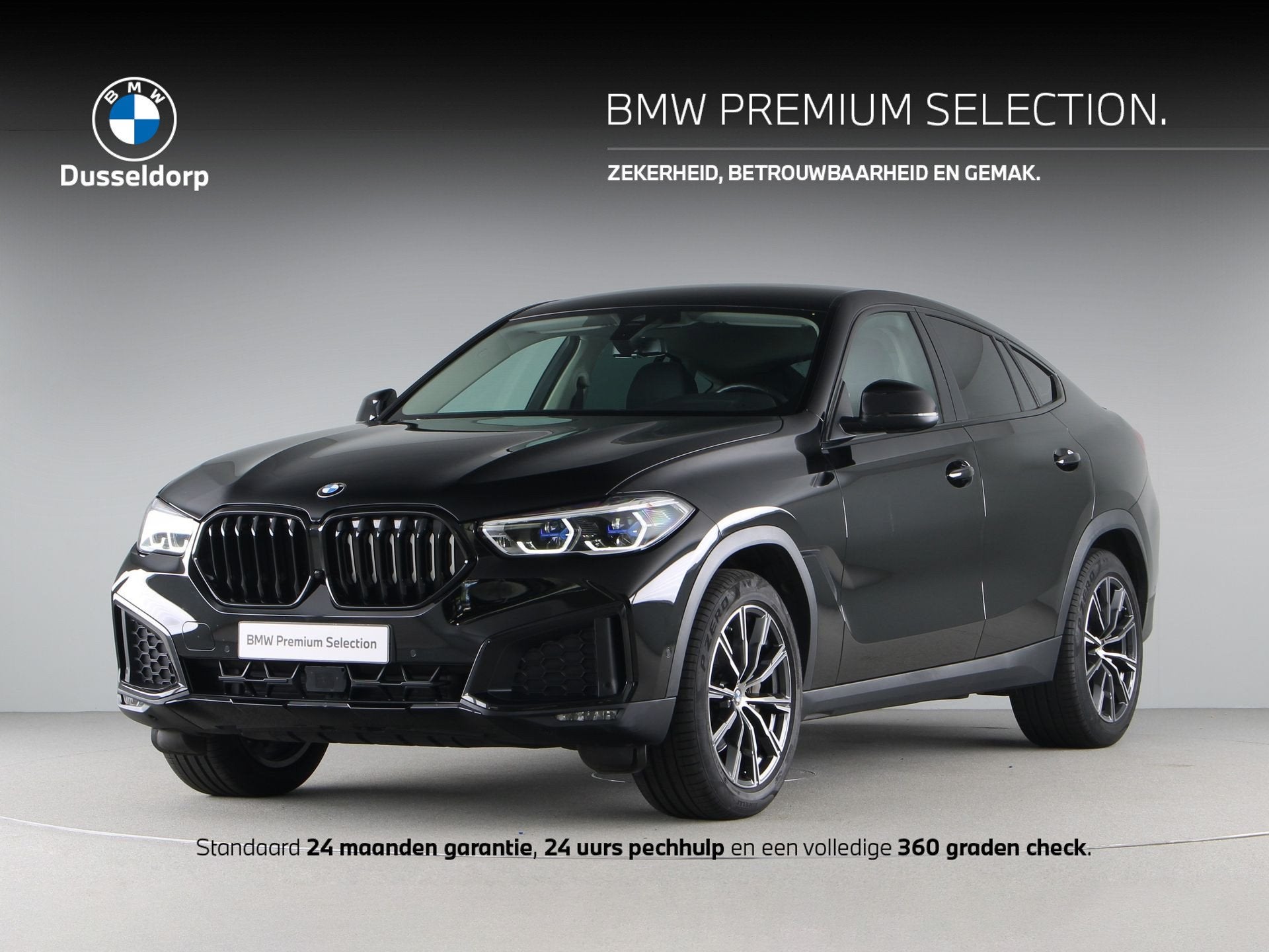 BMW X6 xDrive40i High Executive (bj 2021, automaat), Auto's, Dealer onderhouden, Gebruikt, Met garantie (alle), Overige brandstoffen
