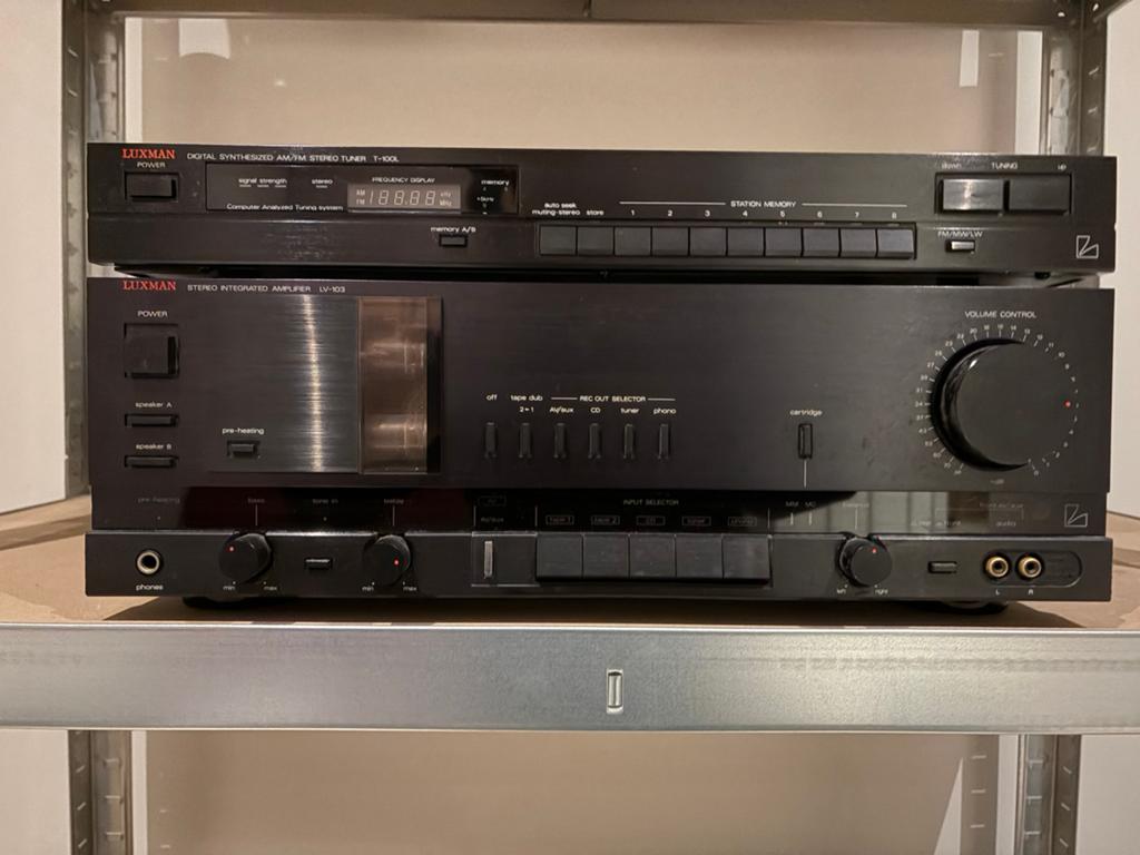 Luxman LV 130u topsegment buizenversterker, Ophalen of Verzenden, Overige merken