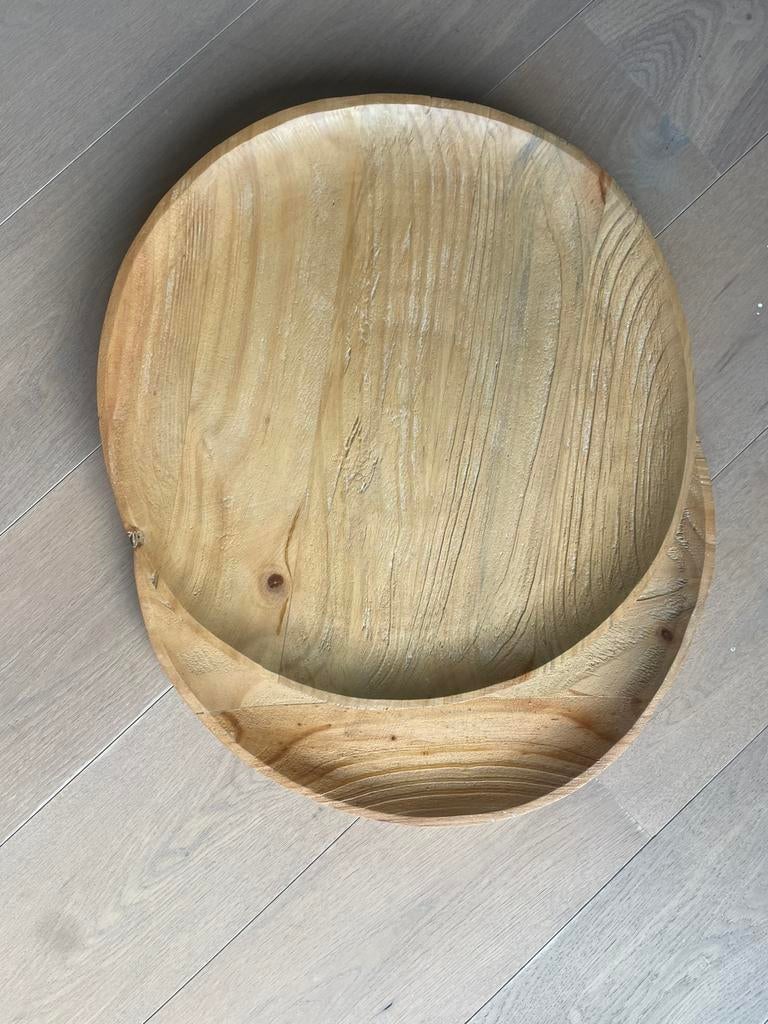 HK living houten bladen nieuw 2 stuks, Ophalen of Verzenden, Nieuw, Rond, Hout