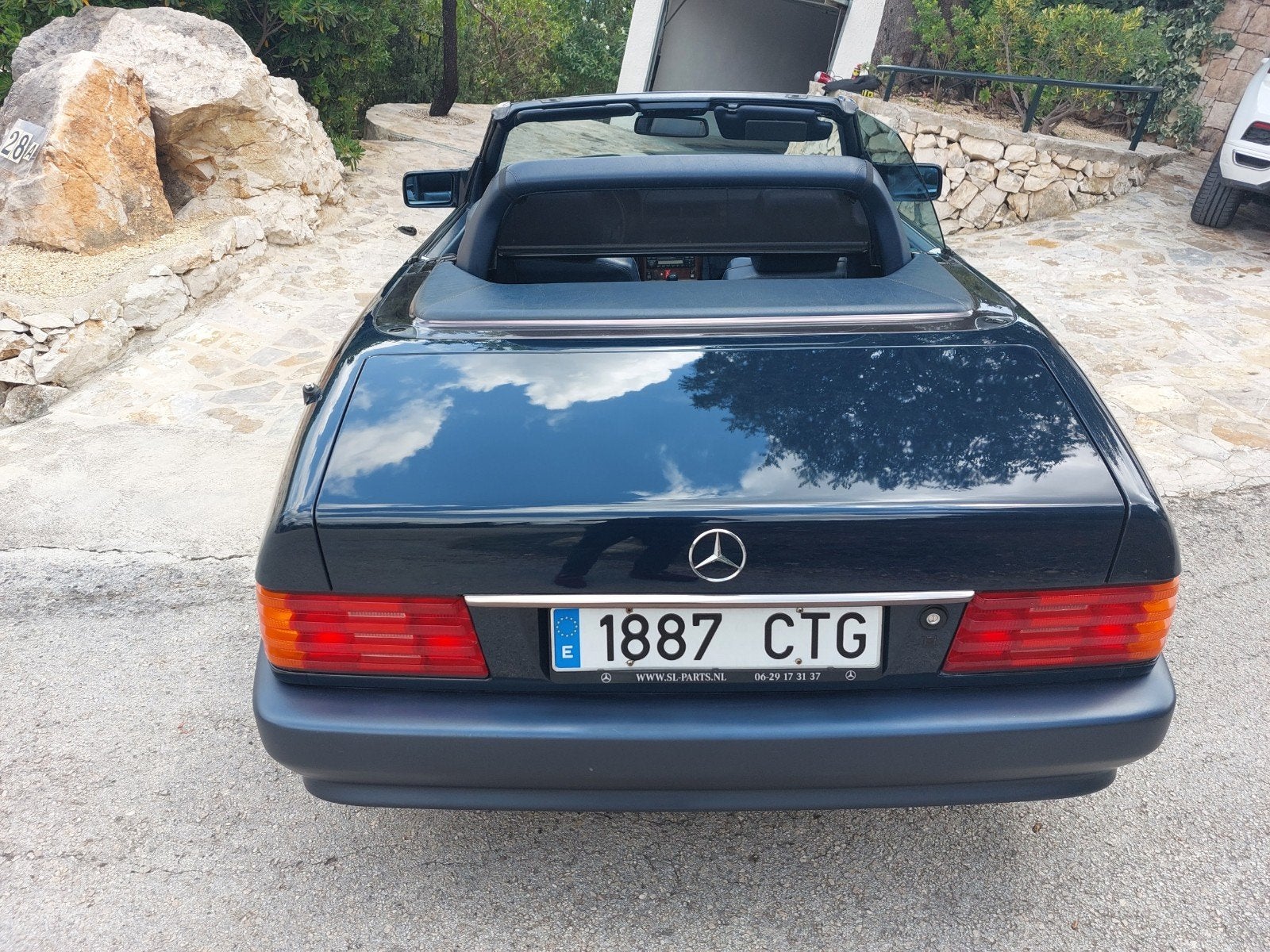 280.Sl. gewoon fantastische goedrijdende klassieker, Automaat, 1730 kg, Achterwielaandrijving, Cabriolet