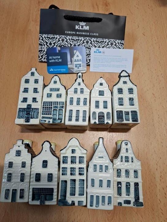 KLM huisjes  toppertjes, Ophalen of Verzenden, Nieuw, 41 t/m 60, Gevuld