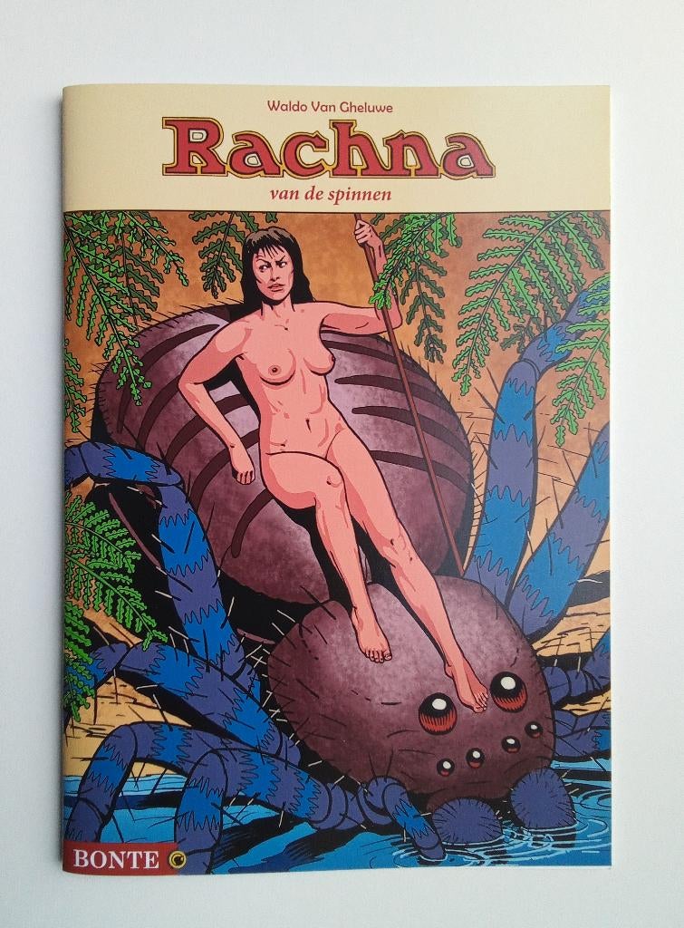 Rachna van de Spinnen + Apacha Canyon - Voor Volwassenen, Waldo van Gheluwe, Eén stripboek, Ophalen of Verzenden, Zo goed als nieuw
