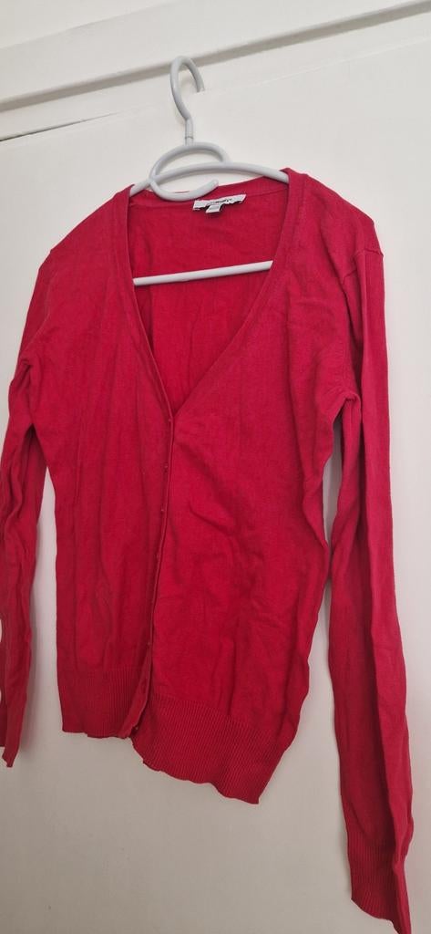 Damesvestje, rood, Anni Rolfi, maat L, Kleding | Dames, Maat 42/44 (L), Gedragen, Rood, Anni Rolfi