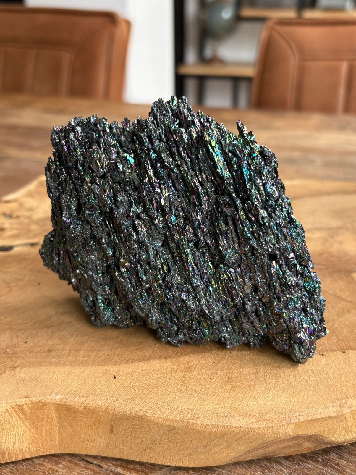 Siliciumcarbide Carborundum zeldzaam edelsteen mineraal, Ophalen of Verzenden, Mineraal