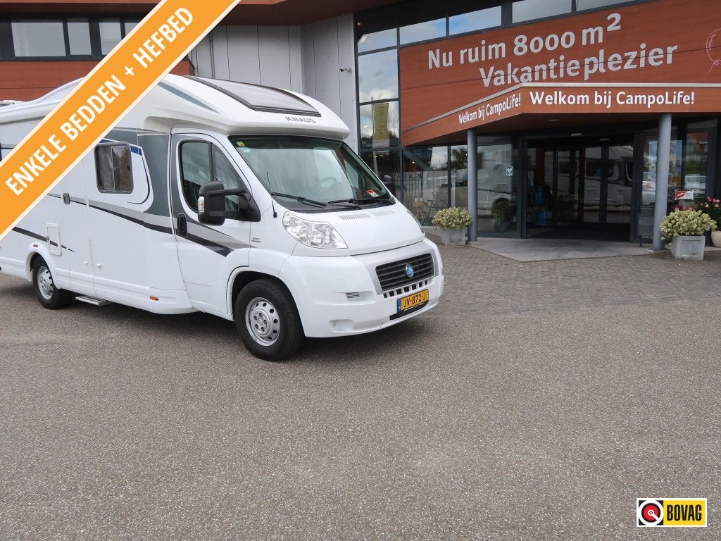 Knaus Sky Wave 700 MEG MET AUTOM. LEVELSYSTEEM, Fiat, L-zit, 7 tot 8 meter, Airbags