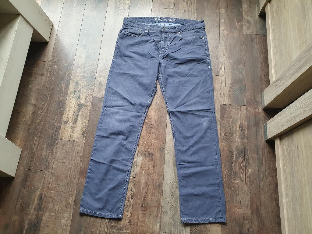 MAC Jeans Arne zomerbroek, maat 36-34., Maat 52/54 (L), Blauw, Ophalen of Verzenden, Zo goed als nieuw
