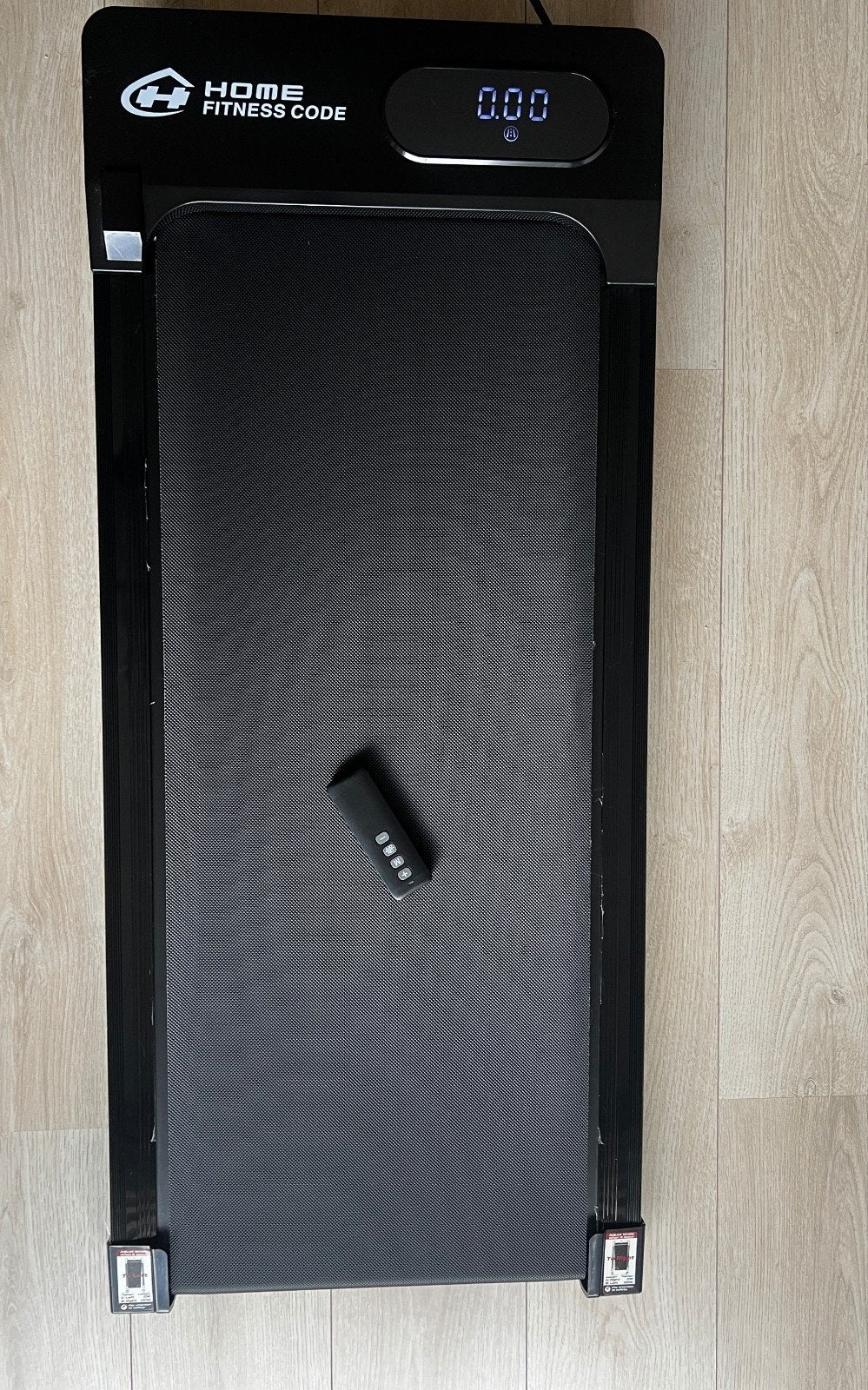Compacte Loopband met Afstandsbediening - Ideaal voor Thuis, Ophalen, Zo goed als nieuw, Metaal, Loopband
