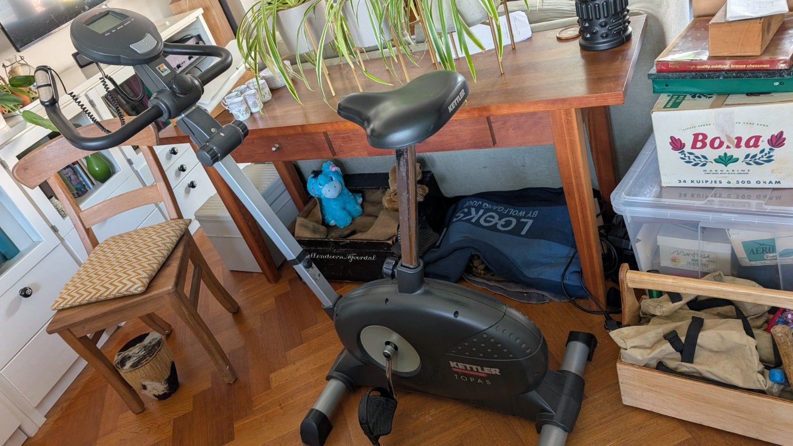 Kettler Topas Hometrainer, Ophalen, Gebruikt, Metaal, Benen