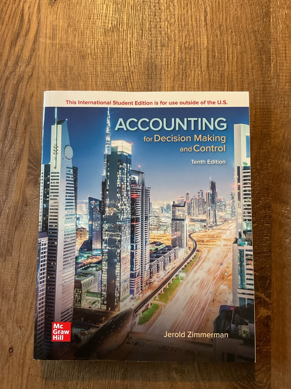 Accounting for Decision Making and Control - Tent Edition, Boeken, Verzenden, Gamma, Zo goed als nieuw, HBO