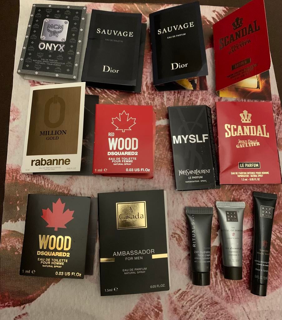 Heren parfum samples, Ophalen of Verzenden, Nieuw