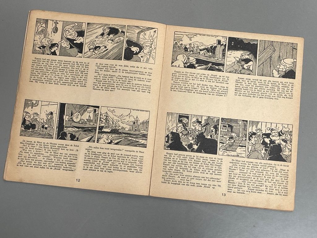 Kappie 1- het Mysterie van de IJszee 2- De Wonderlijke 1959, Eén stripboek, Ophalen of Verzenden, Zo goed als nieuw