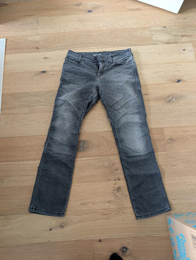 Rev'it Philly 2 LF | motorbroek spijker | W32 L34, Motoren, Heren, Ophalen of Verzenden, Broek | textiel, REV’IT!