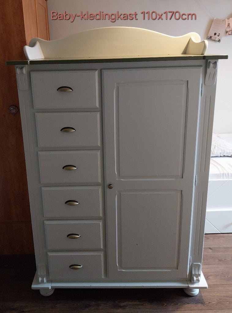 Kledingkast, Kinderen en Baby's, Kinderkamer | Commodes en Kasten, Ophalen, Gebruikt, Kast, 50 tot 70 cm