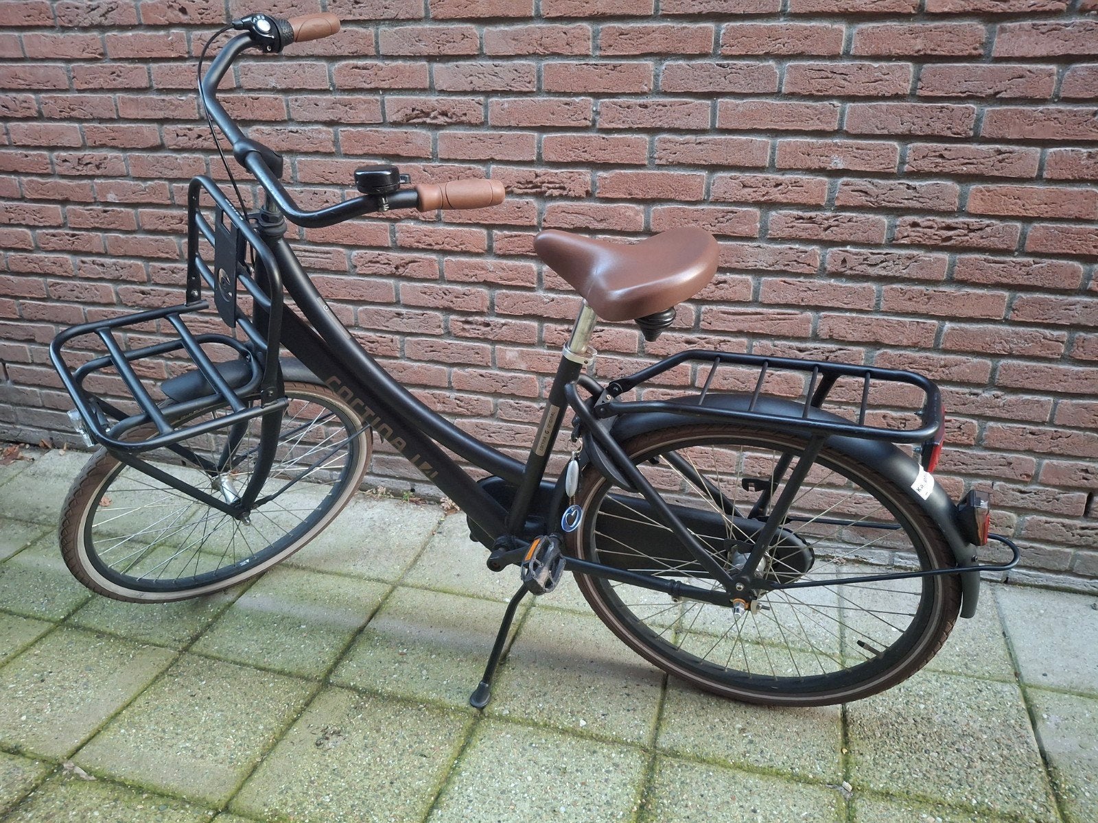 Cortina U4 meisjes fiets 24inch, Terugtraprem, 24 inch, Versnellingen, Zo goed als nieuw