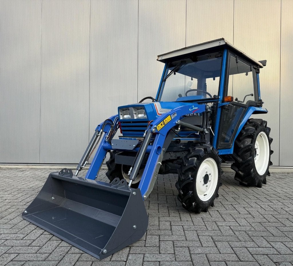 Iseki TA235 minitrekker met cabine en voorlader - 27PK - BTW, Overige merken, Gebruikt, Tot 2500, Ophalen of Verzenden