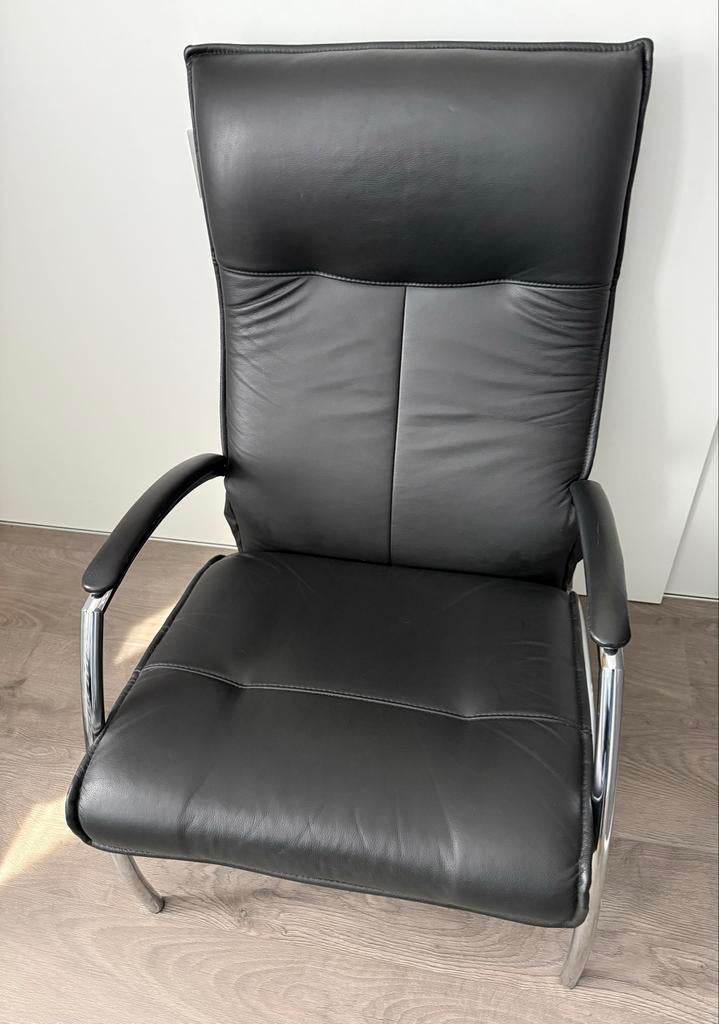 Comfortabele relaxfauteuil -handmatig verstelbare rugleuning, Ophalen, Gebruikt, Overige materialen, Minder dan 50 cm