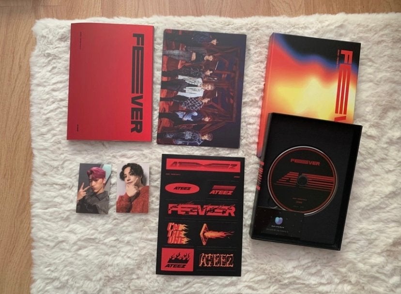 ATEEZ - ZERO : FEVER Part.1 Album (K-pop), K-pop, Verzenden, Zo goed als nieuw, Inclusief boekje