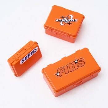 FMS 1:18 LUGGAGE BOX SET (ORANGE) FMS-C3395, Ophalen of Verzenden, Nieuw, Overige schalen, Onderdeel