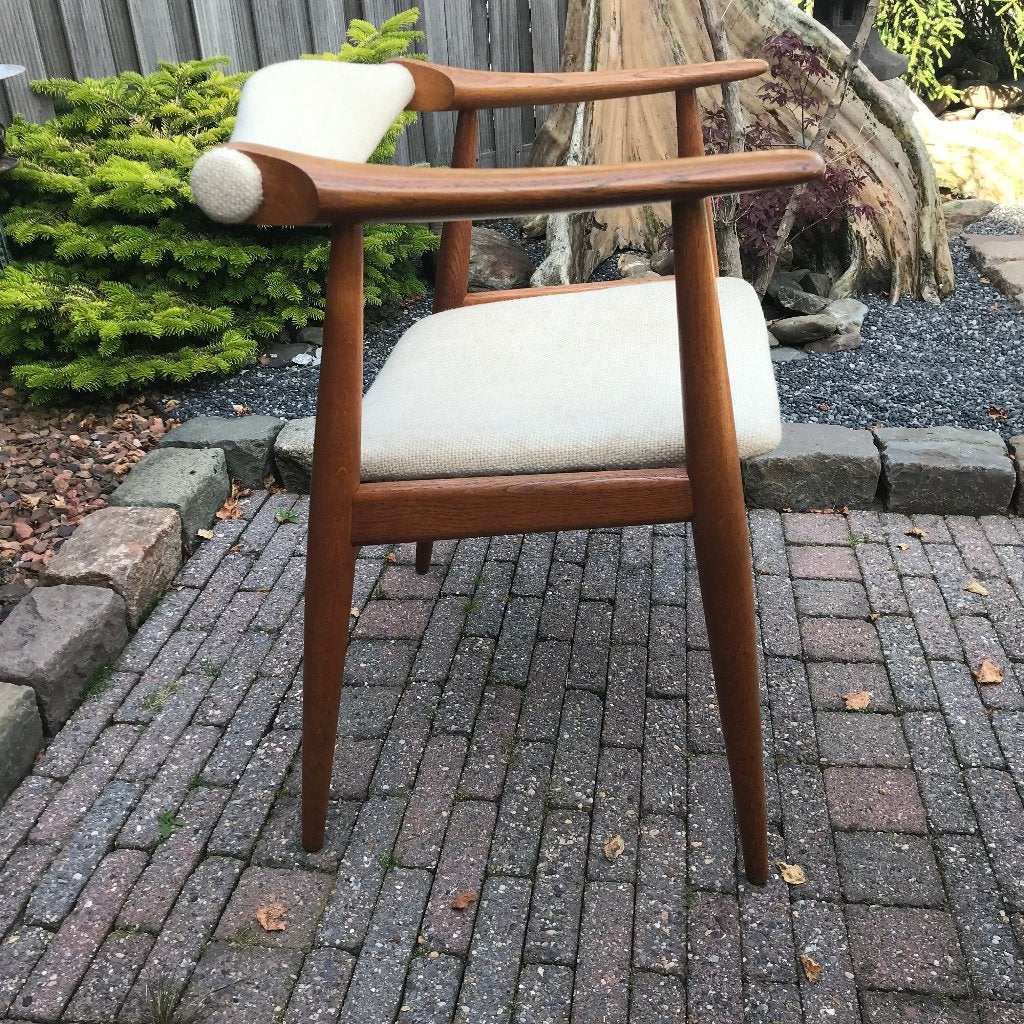 The Yoke CH-34 stoel chair Hans J. Wegner vintage, Huis en Inrichting, Stoelen, Gebruikt, Bruin, Ophalen of Verzenden, Nvt