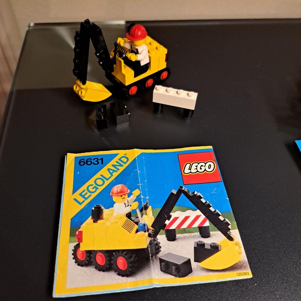 Legoland 6631 Steam shovel., Ophalen of Verzenden, Zo goed als nieuw, Lego