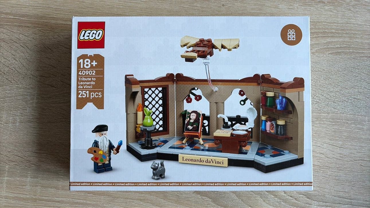 Lego 40902 Tribute to Leonardo da Vinci, Inclusief minifiguren, Lego, Nieuw, Ophalen of Verzenden