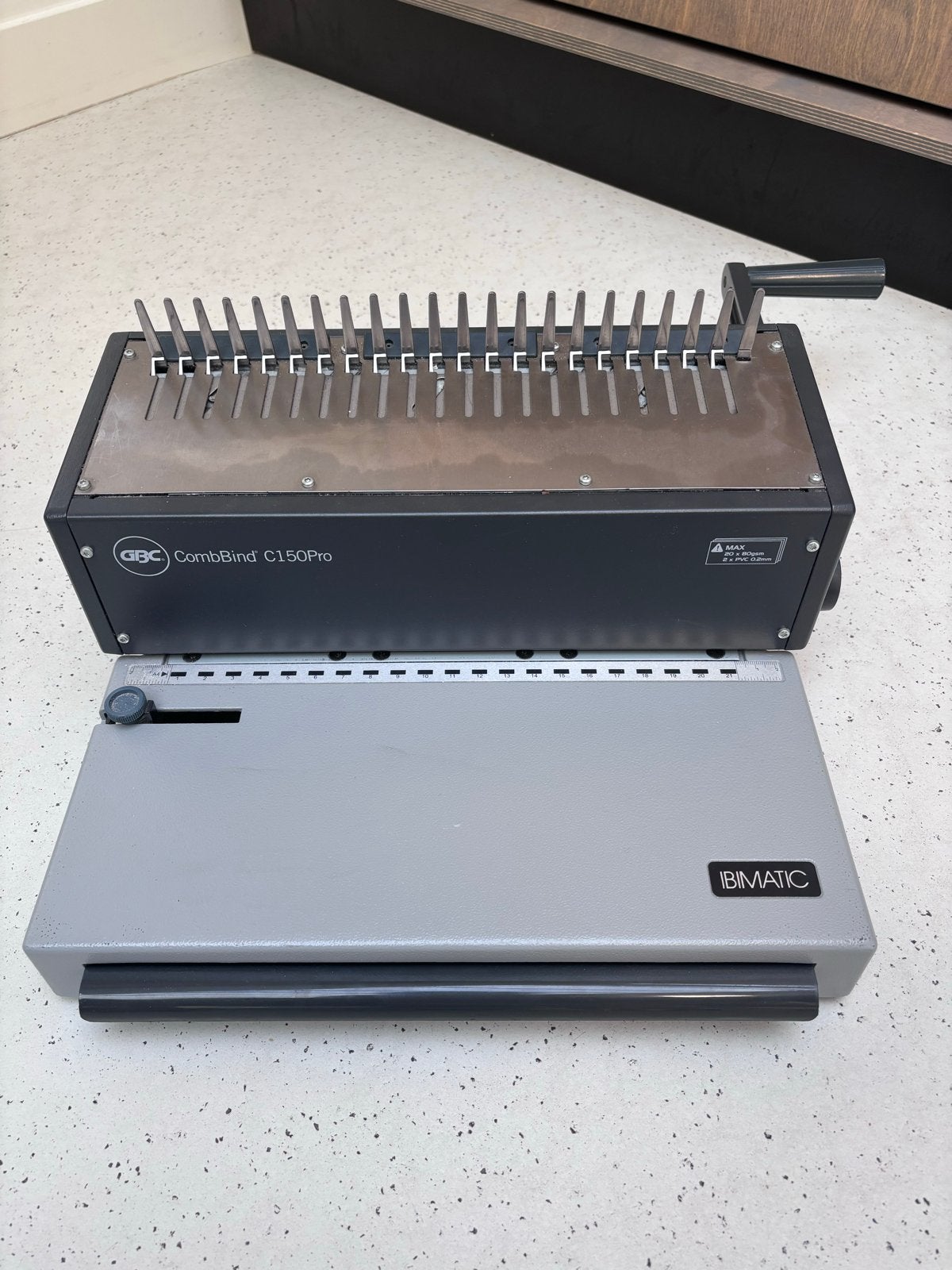 GBC CombBind C150Pro Bindmachine - Zo goed als nieuw, Ophalen of Verzenden, Gebruikt, Overige typen
