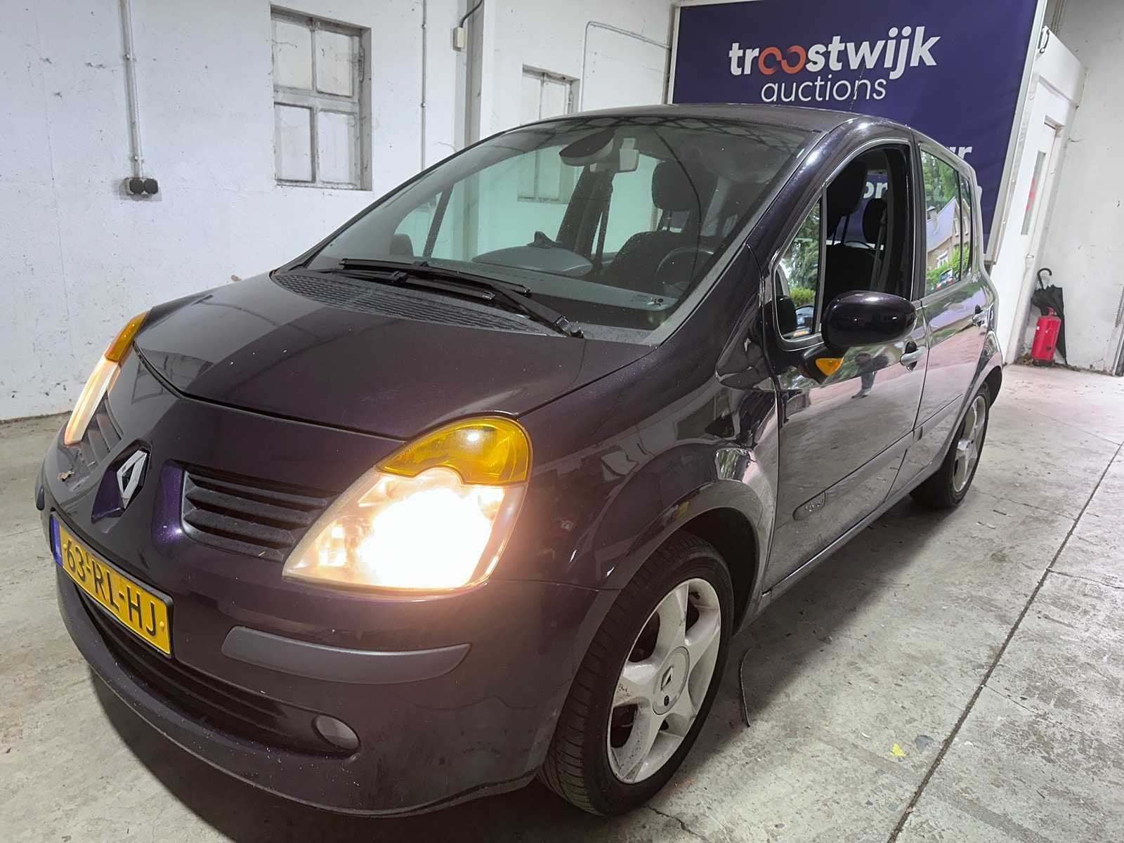 Renault - Modus - 1.6-16V Priv.Luxe - 63-RL-HJ - 2005, Auto's, Voorwielaandrijving, 15 km/l, 49 €/maand, Origineel Nederlands