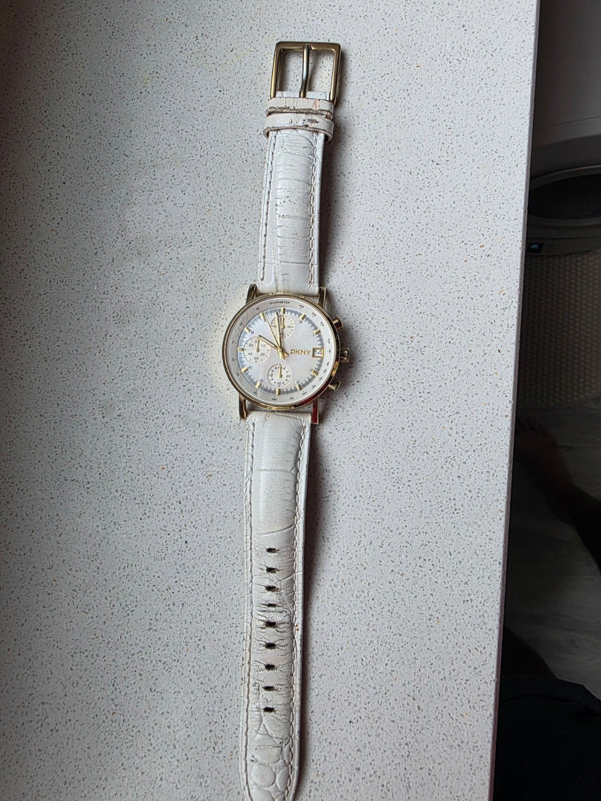 DKNY horloge, Sieraden, Tassen en Uiterlijk, Horloges | Dames, Overige materialen, DKNY, Polshorloge, Ophalen of Verzenden