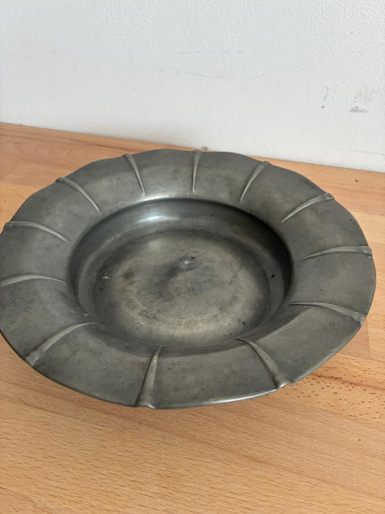 Fruitschaal, Antiek en Kunst, Antiek | Tin, Ophalen of Verzenden