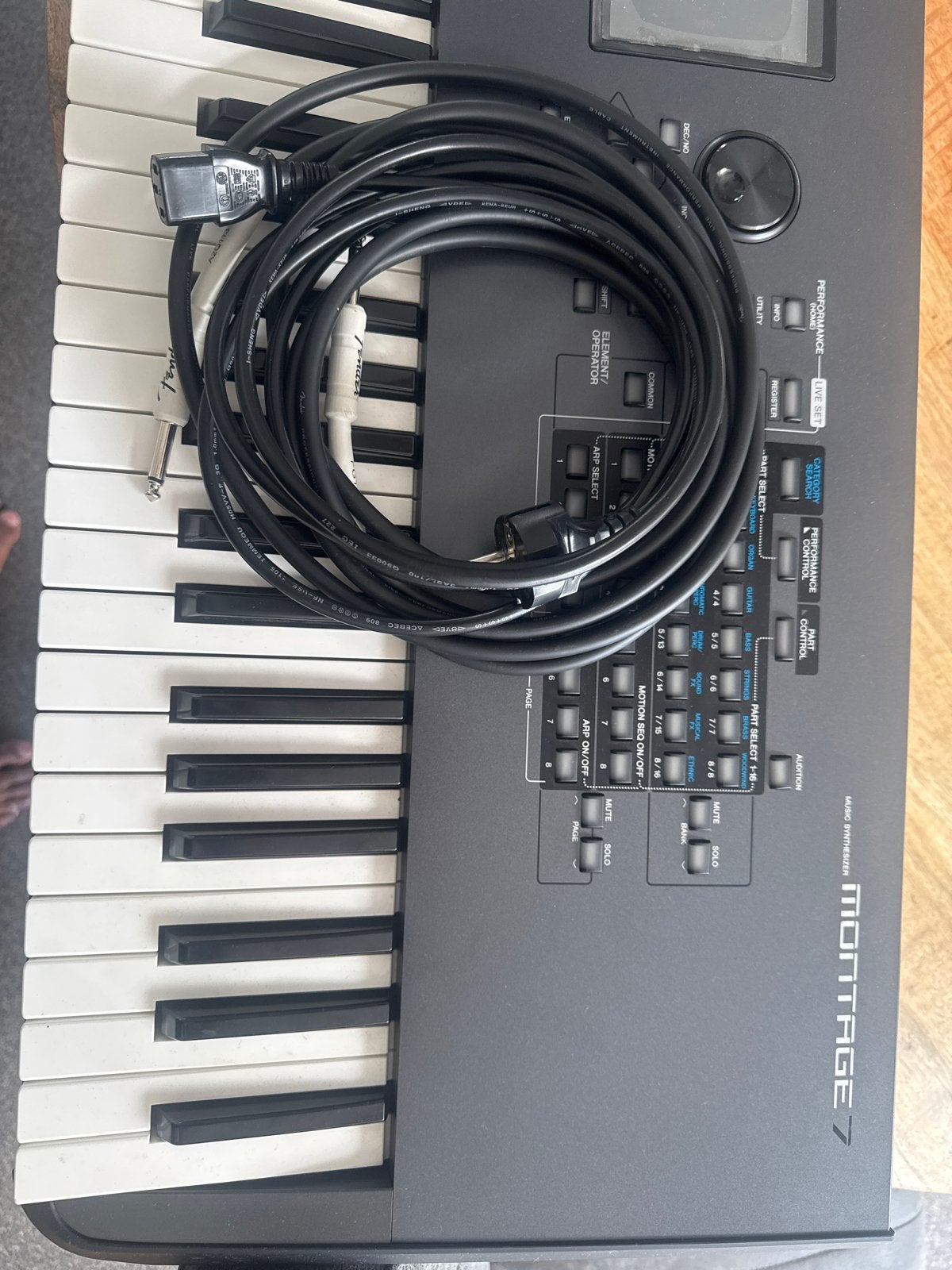 Yamaha Montage 7 Synthesizer + Gator flightcase, Ophalen, Yamaha, Zo goed als nieuw, Aanslaggevoelig