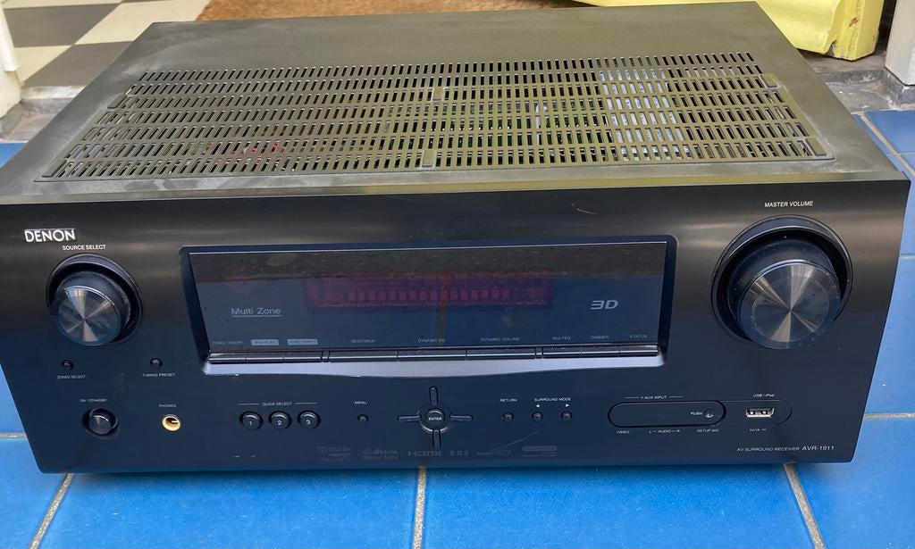 Denon versterker avr 1912, Audio, Tv en Foto, Ophalen of Verzenden, Zo goed als nieuw, 120 watt of meer, Denon