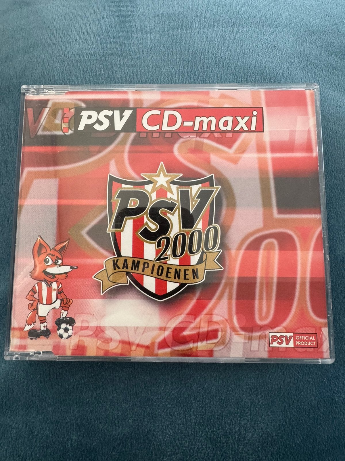CD-maxi PSV kampioenen 2000 in goede staat, Verzamelen, Sportartikelen en Voetbal, Ophalen of Verzenden, Zo goed als nieuw, PSV
