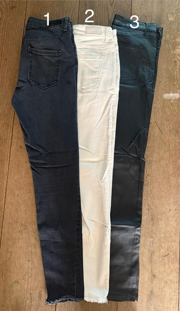 Set van 3 dames jeans, Kleding | Dames, Spijkerbroeken en Jeans, Ophalen of Verzenden, Zo goed als nieuw, Overige kleuren, W30 - W32 (confectie 38/40)