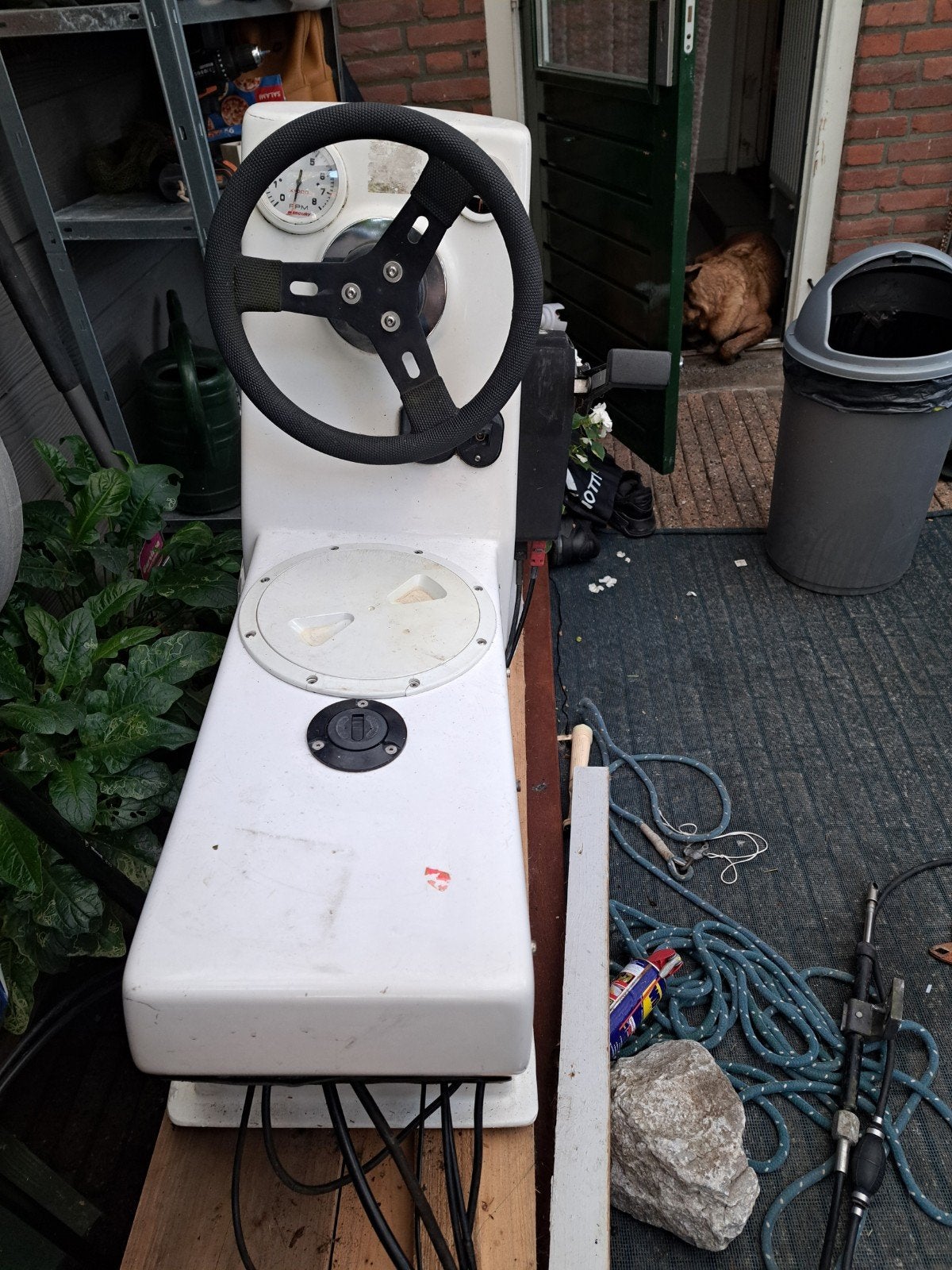 Jockeyseat compleet met stuur en diverse accessoires, Ophalen of Verzenden, Gebruikt, Overige typen