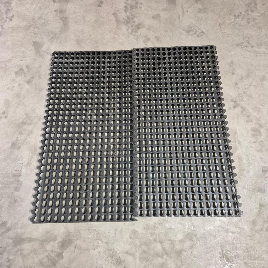 Kunststof klikvloer platen, roostermat, roostertegels, Ophalen, Gebruikt, 50 tot 150 cm, Vloerdelen of -planken