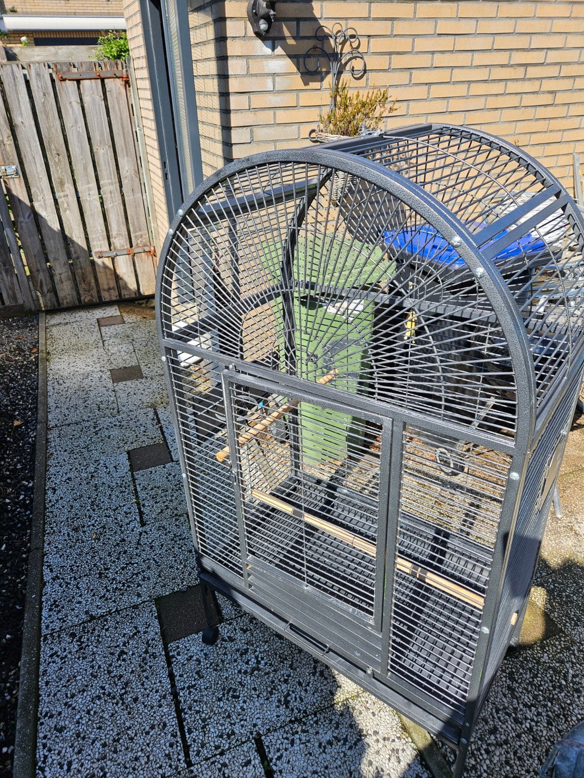 mooie grote strong isa kooi, Ophalen, Zo goed als nieuw, Metaal, Vogelkooi