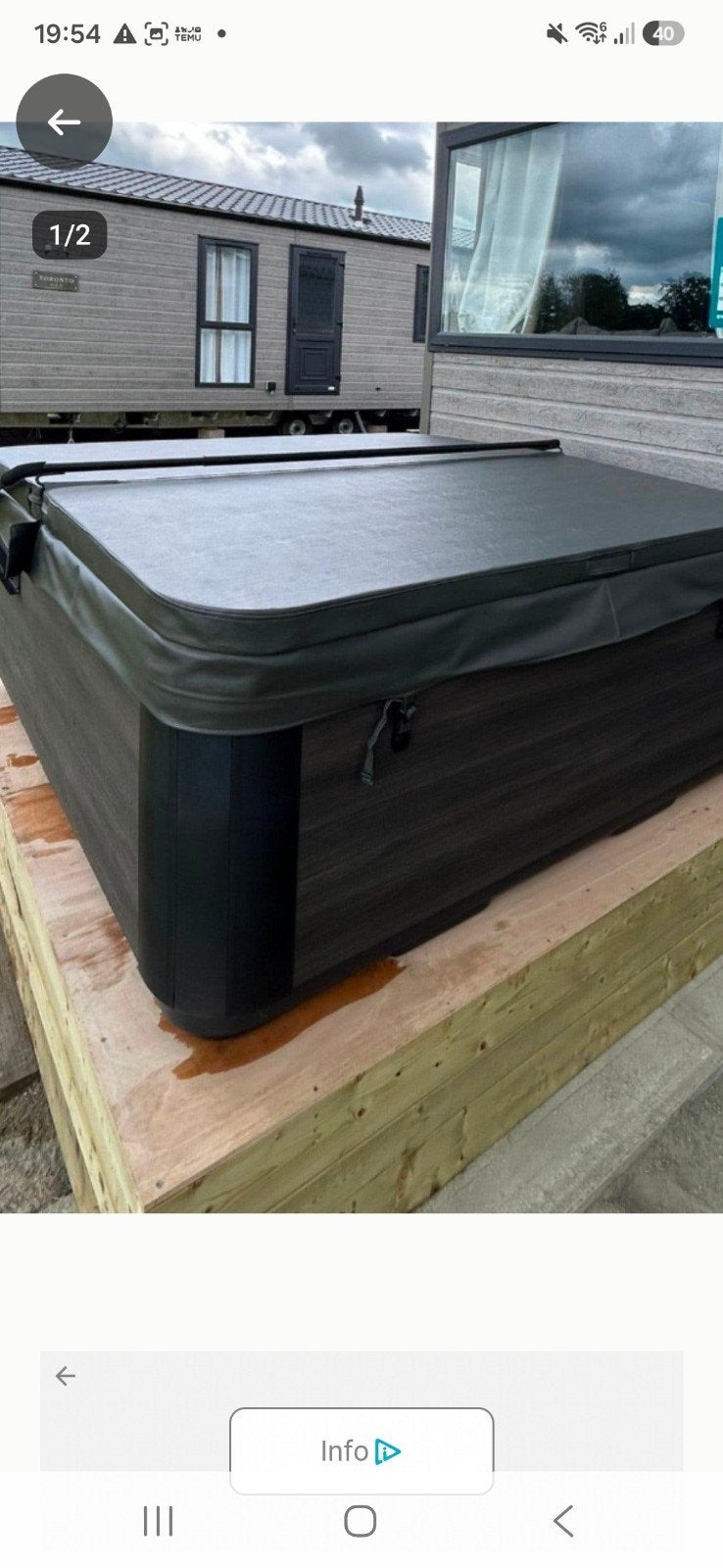 Devine Spas Praise Classic Buitenspa - Zo goed als nieuw, Tuin en Terras, Ophalen, 200 tot 300 cm, Vierkant, Zo goed als nieuw