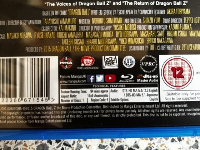 Dragonball Z Resurrection F & Battle of Gods, Engels, Boxset, Engels, Ophalen of Verzenden