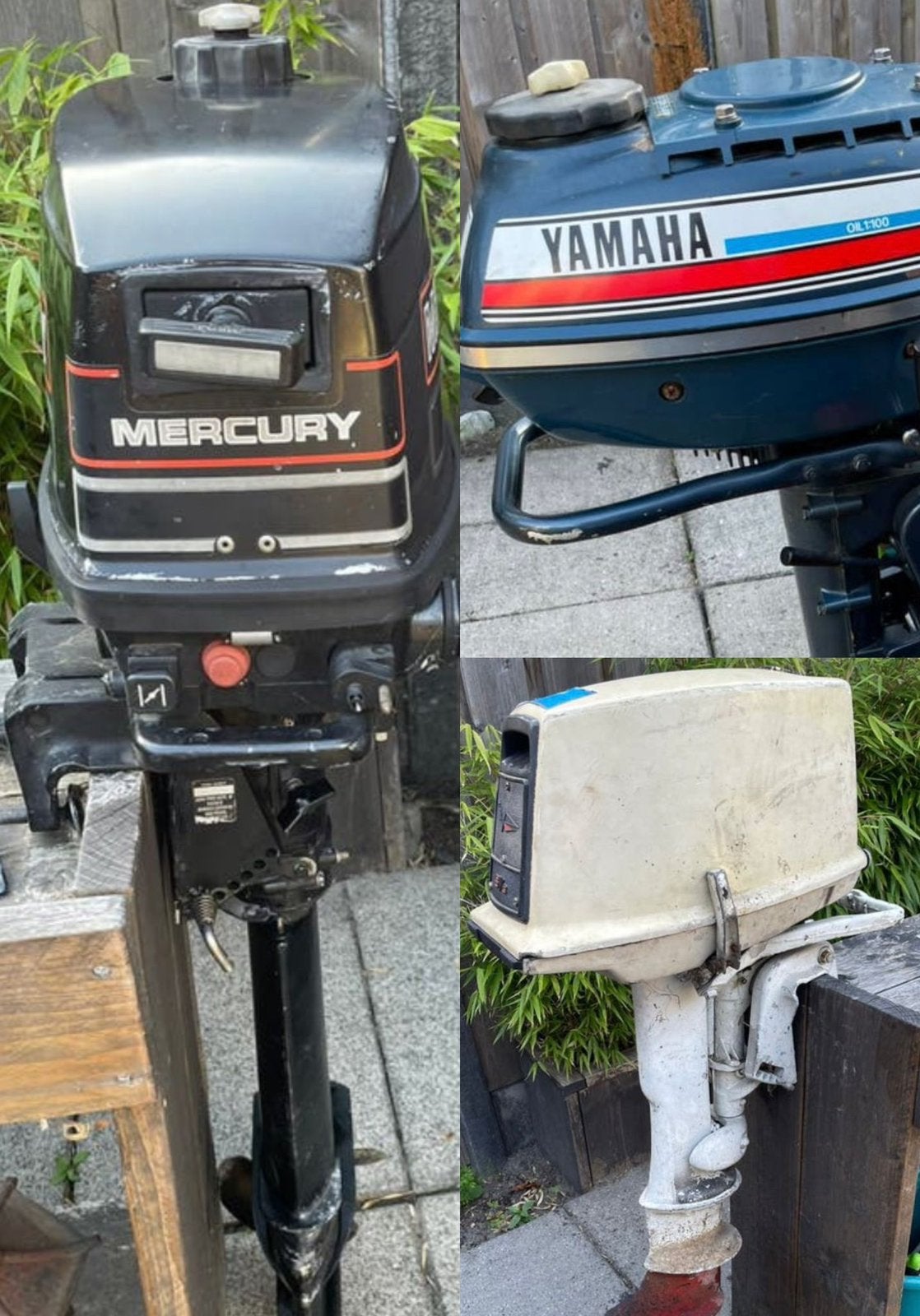 Mercury 5 PK Yamaha 3,5 PK Johnson Seahorse 5,5 PK, Watersport en Boten, Ophalen, Gebruikt, 5 tot 10 pk, Buitenboordmotor