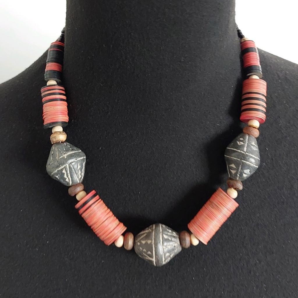 Vintage etnische ketting, Ophalen of Verzenden