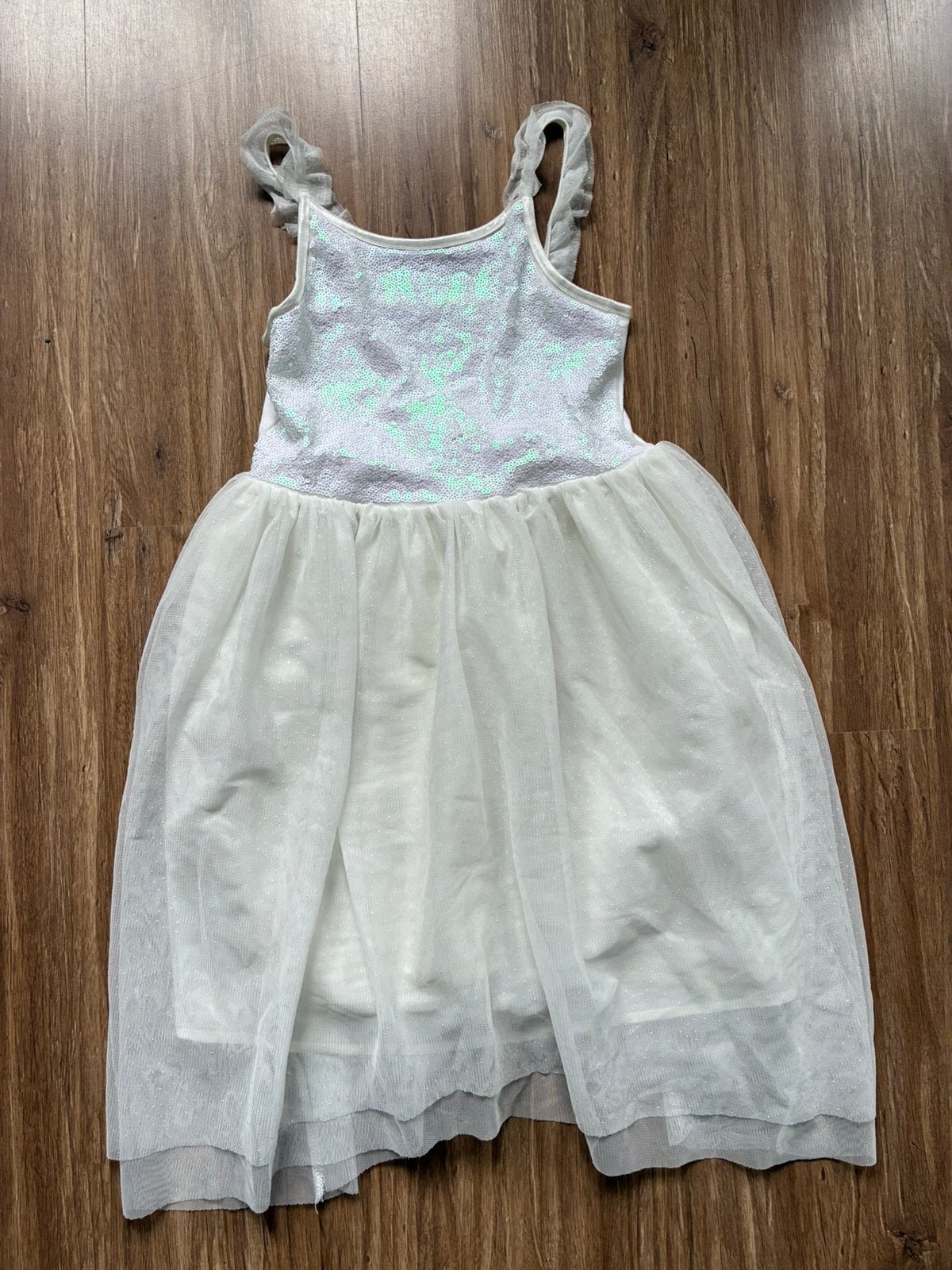 Feestjurk H&M 122/128 (jurk bruiloft bruidsmeisje feest), Meisje, H&M, Ophalen of Verzenden, Zo goed als nieuw