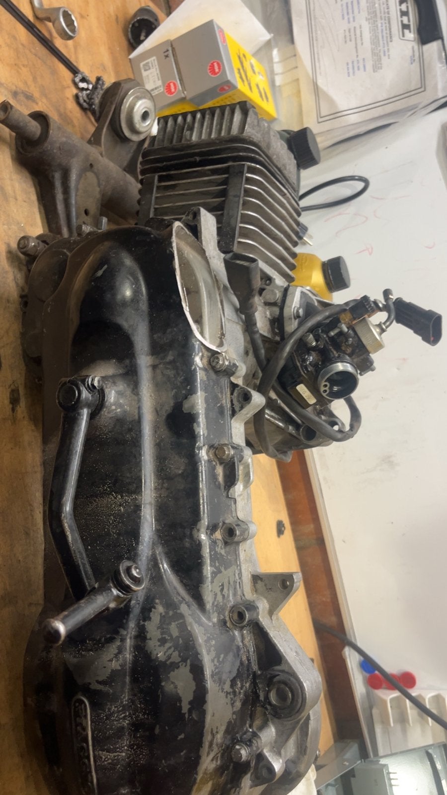 Piaggio  125 cc 2 t blok, Ophalen of Verzenden, Gebruikt, Blok